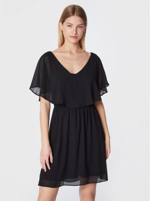 Κοκτέιλ φόρεμα Naf Naf μαύρο