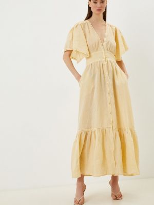 Платье Silvian Heach, желтое