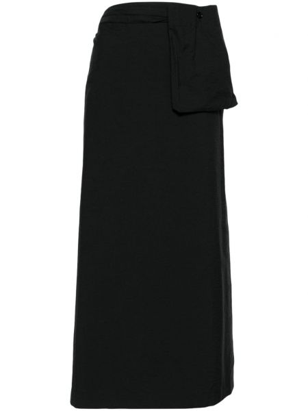 Maksi suknja Lemaire crna