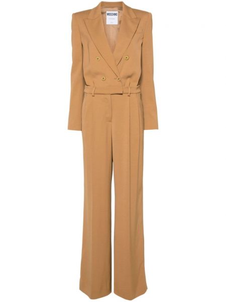 Overall Moschino brun