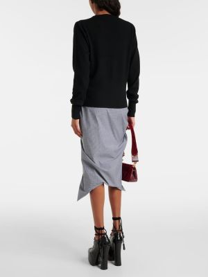 Kašmira vilnas džemperis Vivienne Westwood melns
