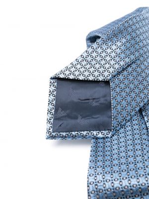 Jacquard seiden krawatte Emporio Armani