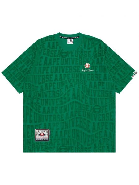 Žakarda t-krekls Aape By *a Bathing Ape® zaļš
