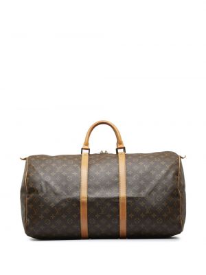 Cestovná taška Louis Vuitton hnedá