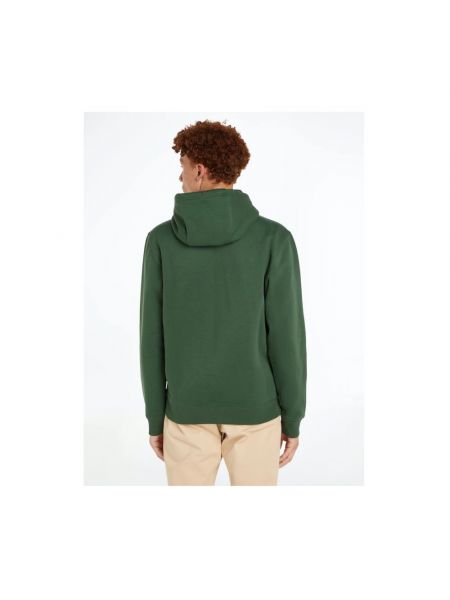 Fleece hoodie Tommy Hilfiger grün