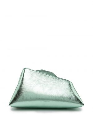 Кожени чанта тип „портмоне“ The Attico зелено