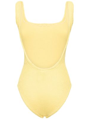 Jednodielne plavky Hunza G žltá
