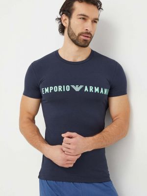 Koszulka z nadrukiem Emporio Armani Underwear