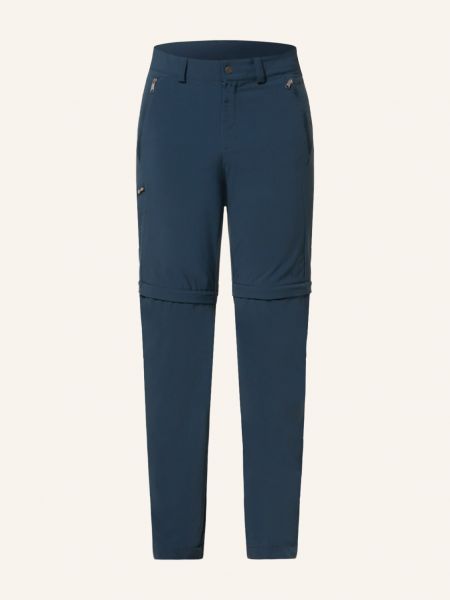 Kalhoty na zip Vaude modré