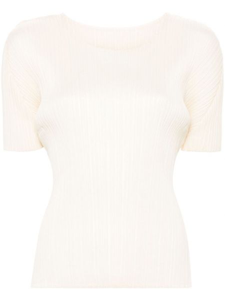 Plisseret t-shirt Pleats Please Issey Miyake