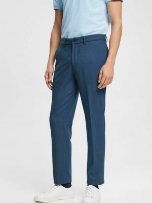 Элегантные брюки Esprit синие