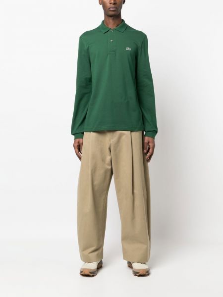 Poloshirt aus baumwoll Lacoste grün