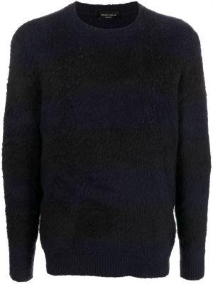 Sweatshirt aus baumwoll Roberto Collina blau