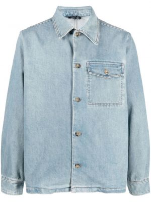 Jeansjacka A.p.c. blå