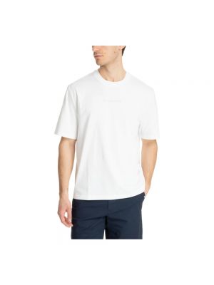 Camiseta con bordado manga corta Michael Kors blanco