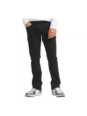 Straight jeans Carlo Colucci schwarz