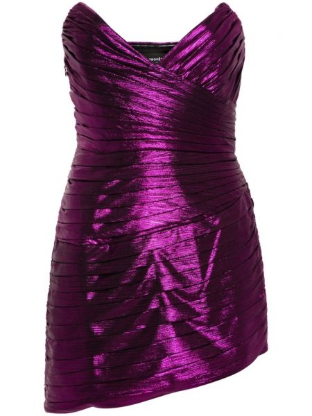 Koktejlové šaty Retrofete fialové