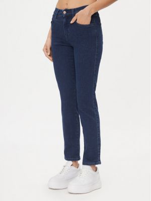 Jeans skinny slim Wrangler bleu