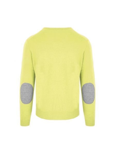 Jersey de lana de cachemir de tela jersey Malo amarillo