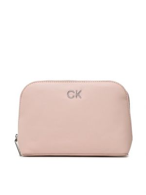 Чанта за козметика Calvin Klein розово
