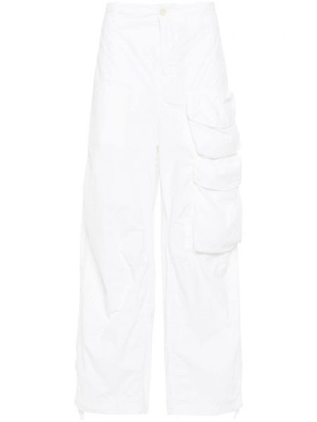 „cargo“ stiliaus kelnės Ten C balta