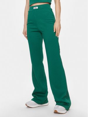 Sportovní kalhoty Guess zelené
