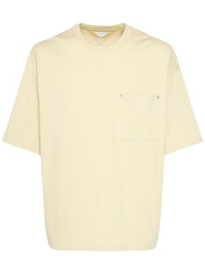 T-shirt di cotone in jersey oversize Bottega Veneta