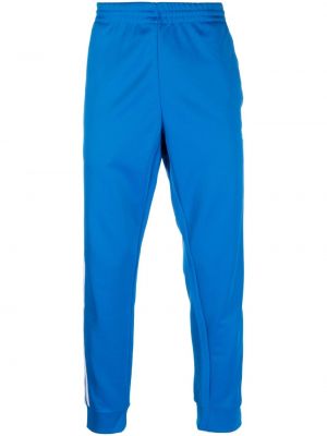 Pantalon de joggings brodé Adidas bleu