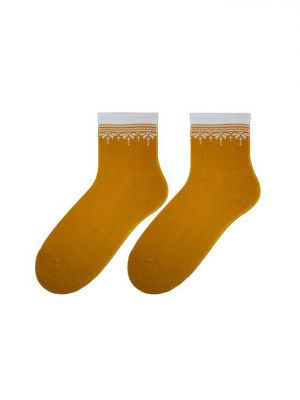 Čarape Bratex žuta