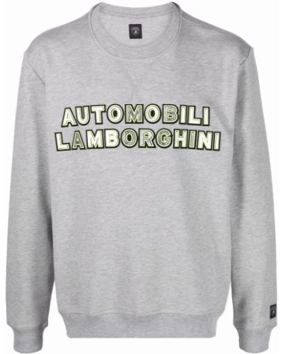 Bomull sweatshirt Automobili Lamborghini grå