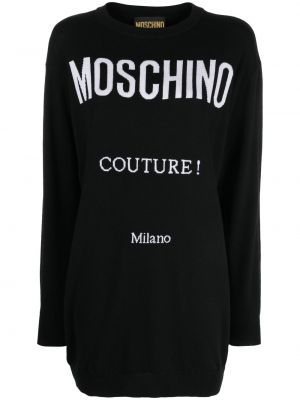 Pletena mini obleka Moschino