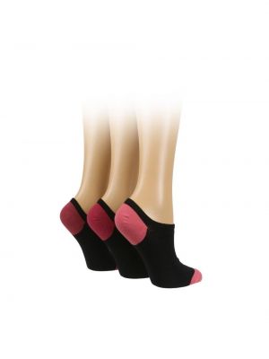 Хлопковые носки с пальцами Pringle черные