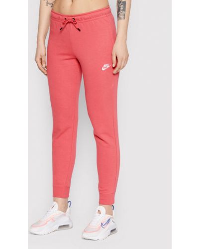 Pantaloni sport slim fit Nike roz
