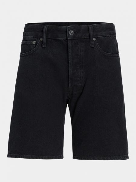 Voľné priliehavé džínsové šortky Jack&jones čierna