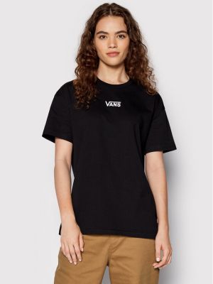 Oversized tričko Vans černé