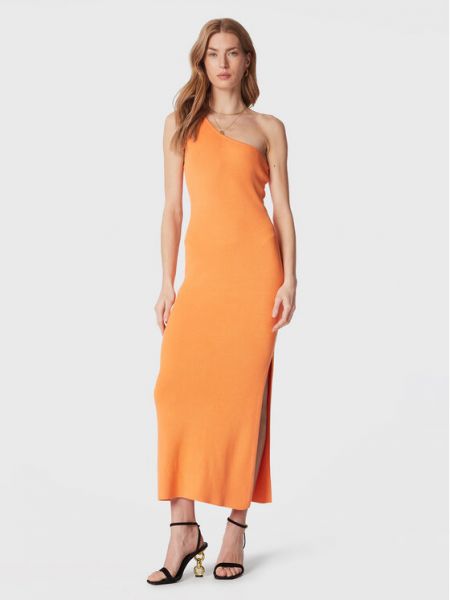 Приталенное платье Seafolly оранжевое
