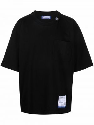 Oversized póló zsebes Maison Mihara Yasuhiro fekete