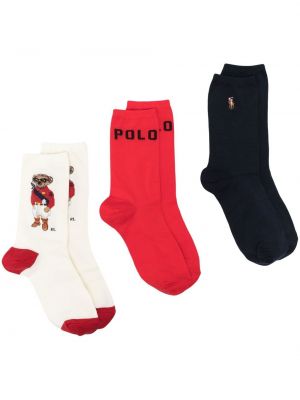 Sockor Polo Ralph Lauren röd