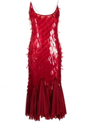Коктейлна рокля Atu Body Couture червено