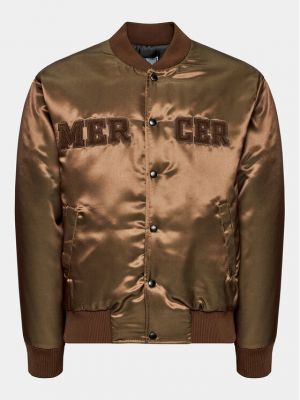 Bomber jakna Mercer Amsterdam smeđa