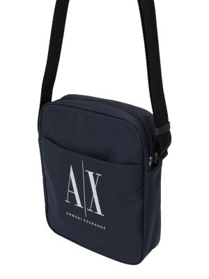 Чанта през рамо Armani Exchange синьо