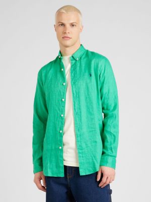 Košeľa Polo Ralph Lauren zelená