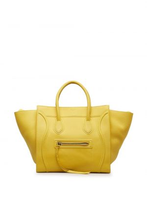 Shopper kabelka Céline Pre-owned žlutá