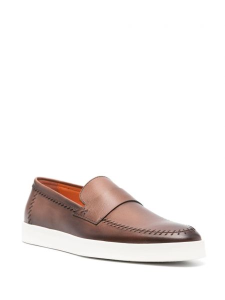 Loafer-kingad Santoni pruun