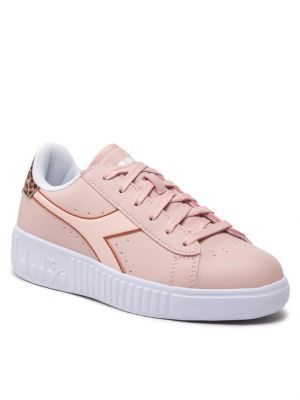 Leopárdmintás sneakers Diadora rózsaszín