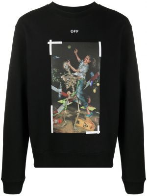 Trykt sweatshirt Off-white