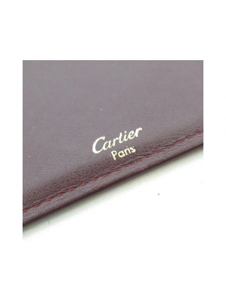 Cartera de cuero retro Cartier Vintage