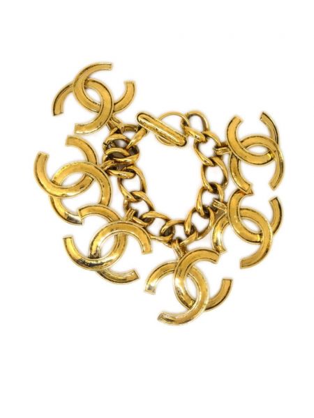 Zlatna narukvica Chanel Pre-owned zlatna