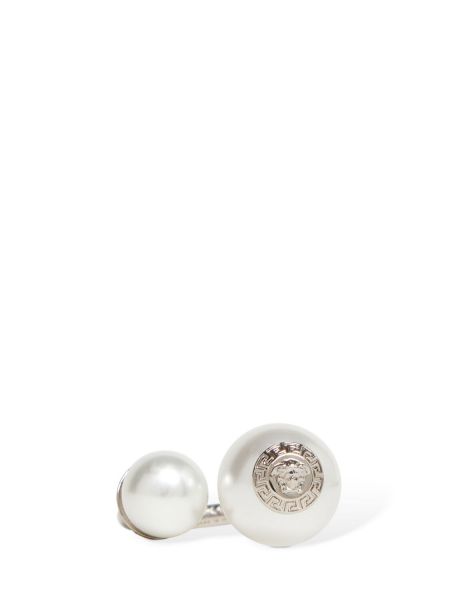 Prstan z perlami Versace