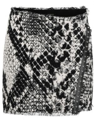Žakárové sukně s hadím vzorem Pinko